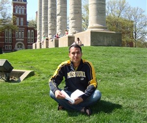 Abdullah Jan and his wife Shabnam (not pictured) are Fulbright students at the University of Missouri. After graduation, the cou