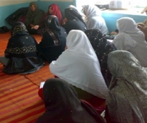 Peace building training in Ghazni Province.