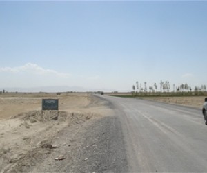 AFTER: The newly reconstructed 64 km Ghazni to Sharan Road has successfully decreased the travel time from four hours to one hou