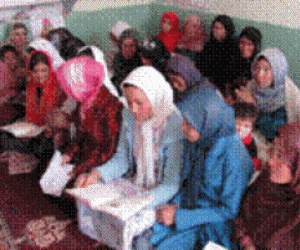 In Kabul, women and girls of all ages are learning to read and write thanks to the initiative and dedication of Fazila.