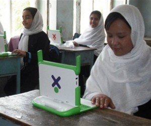 Afghan students now have the opportunity to learn using computers and the Internet thanks to USAID, the One Laptop per Child Fou