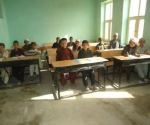 AFTER On 21 July 2010, USAID/CBSG launched a project to equip the school with chairs and desks and provide a proper learning env