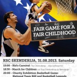 USAID/BiH poster to promote day’s events for Fair Play for a Fair Childhood summer 2013 campaign.