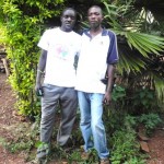 Ndayishimiye and Nteziryayo are now friends after overcoming a conflict over land.  