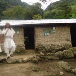 Before: Serankuan children attended classes in a tiny mud one-room school with no restrooms