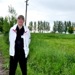 Bolat Alipov, owner of the Alipov-T farm near Almaty, in southern Kazakhstan, enjoys the higher yields from his farm.