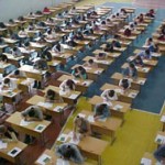 The National Scholarship Test was administered at over 80 sites across Kyrgyzstan in 2005.