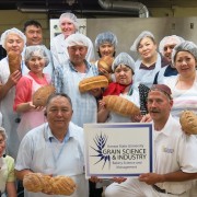 Kazakhstani food processing entrepreneurs visited Kansas State University to improve bakery techniques.