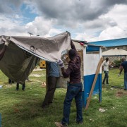 In disasters, plastic sheeting = life-saving shelter.