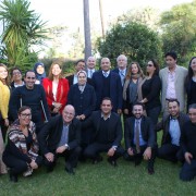 USAID/Morocco's ISO partners gather celebrate the launch of the grant program