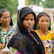 Women from Jumla District in western Nepal, and beneficiaries of a USAID agriculture project.