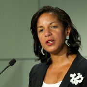 President Obama's National Security Adviser Susan Rice gave the keynote address at the USAID-sponsored SLAB event