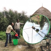 A prototype of International Development Enterprises’ Clean Irrigation System in Ethiopia