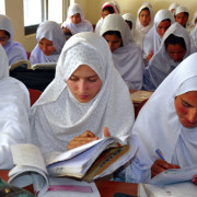 More than 500 girls from Rerra and neighboring villages study at a USAIDsponsored school in Pakistan.