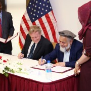 USAID Signs MoU with Ministry of Justice to Improve Access to Services for Afghan People