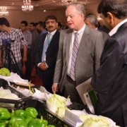 New Mission Director of USAID Mr. John Groarke launched the U.S.–Pakistan Partnership for Agricultural Market Development