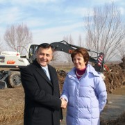 U. S. Government Hands Over Heavy Machinery to Water Users Associations and Inaugurates New Office in Southern Tajikistan