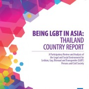 Being LGBT in Asia: Thailand Report
