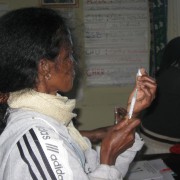 Community health worker trained in contraceptives injection