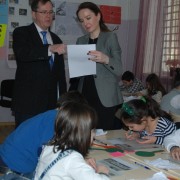 Thomas Melia visits USAID-supported educational program in Georgia 