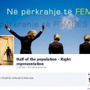 In support of Women, Half of the population - right representation
