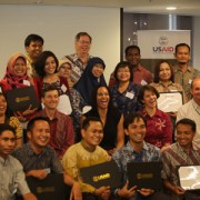 The 31 USAID PRESTASI scholarship recipients were chosen from 840 applications from across Indonesia.