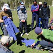 The five-day training included a mix of classroom studies and a two-day mountain trek