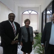 Ambassador Taglialatela with Antigua officials