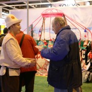 More than 5,000 people attended the Kyrgyz booth