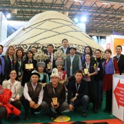 В течение четырех дней ярмарки стенд Кыргызстана посетили свыше 14 тыс. человек.