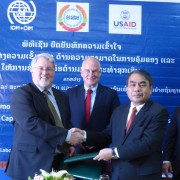 International Organization for Migration, Lao PDR, and US Work to Improve Disaster Preparedness