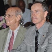 Supreme Court Justice Breyer and U.S. Ambassador to Mozambique Douglas Griffiths opened the media program in Maputo