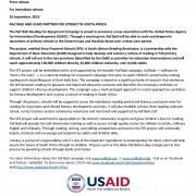 Nal'ibali partners with USAID