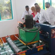 USAID Helps Ampara Manufacturer Develop Eco-friendly Roofing Products