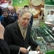 U.S. Ambassador to Serbia Michael Kirby at the opening of a Halal shop in Belgrade