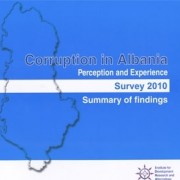 USAID Albania, IDRA, Corruption Survey, Ambassador Withers
