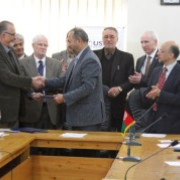 USWDP and Kabul Medical University Sign Letter of Agreement for Bio Medical Engineering Technology Program