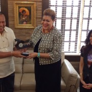 USAID Acting AA Rollins together with Mission Director Steele were welcomed by Cagayan de Oro City Mayor Oscar Moreno.