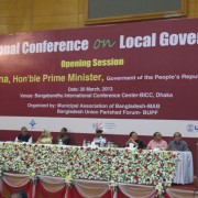More than 500 government officials participated at the Local Governance Conference. Participantes from Bangladesh and ten other 