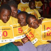 Pupils who took part in the Spelling Bee competition