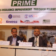 Implementing partner, Government of Ethiopia, and USAID representatives.