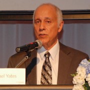 USAID Asia Mission Director Michael Yates speaks at the launch of the Center for Civil Society and Nonprofit Management