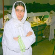 Noria Sedequi supervises 25 women at the Vegetable Dehydrates Factory in Parwan Province, Afghanistan.