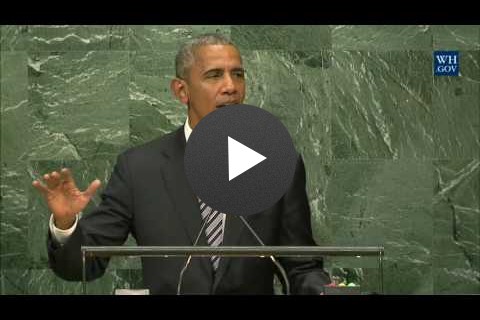 President Obama Speaks at the General Assembly