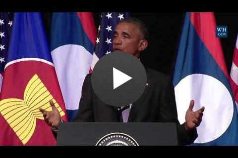 President Obama Speaks to the People of Laos