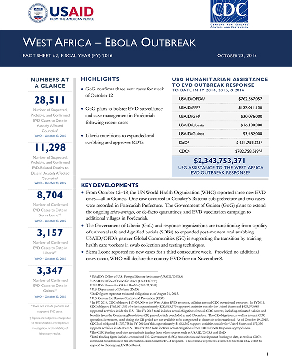 West Africa Fact Sheet #2 - 10-23-2015