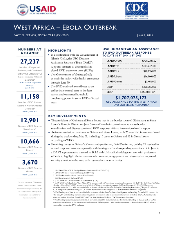 West Africa Fact Sheet #34 - 06-09-2015