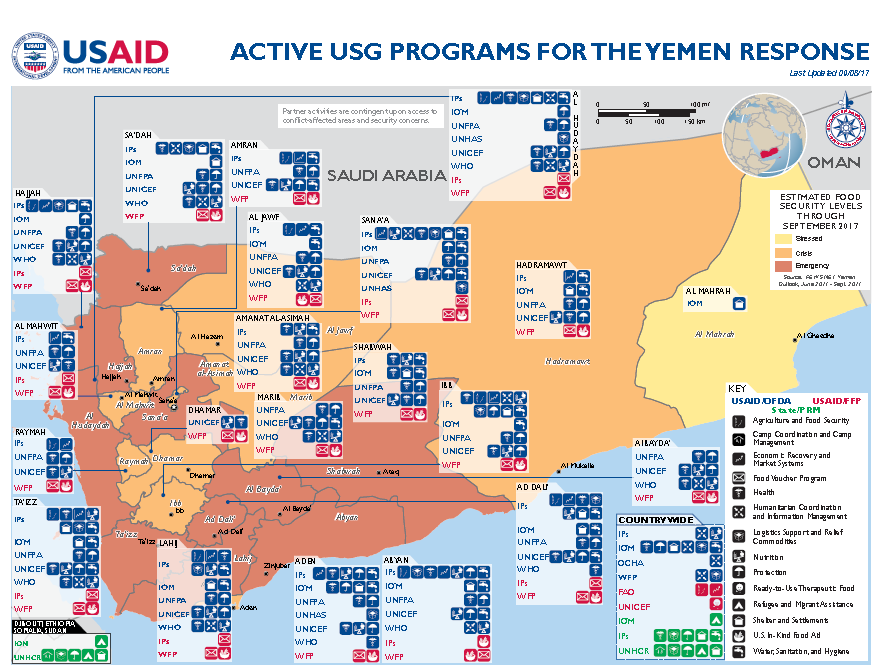 Yemen Complex Emergency Map #15