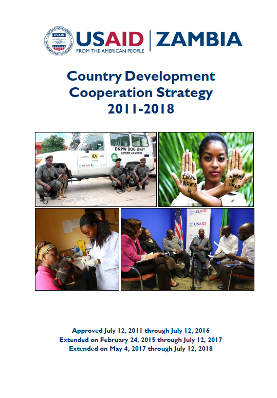 Zambia Country Development Cooperation Strategy 2011-2018